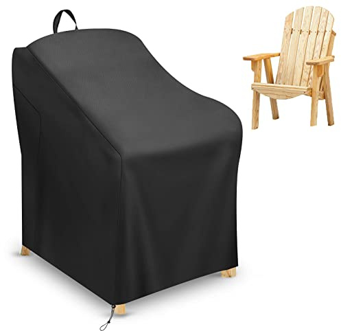 Schleuder Schutzhülle für Adirondack, Schutzhülle für Gartenstuhl, Adirondack, Oxford-Gewebe 420D, wasserdicht und UV-beständig, Schutzhülles für Gartensessel