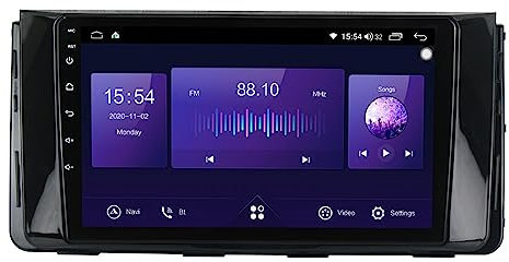 Android 11 Sistema de navegación por satélite para automóvil Reproductor Multimedia con Llamada Bluetooth, Radio estéreo para automóvil de 9 Pulgadas Reproductor de Video GPS Navi para Hyund-ai H