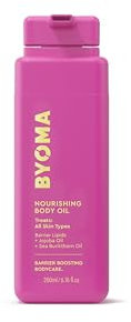 BYOMA Nourishing Body Oil (200ml) Lightweight, Fast-Absorbing Body Oil - Improves Skin Texture - Hydrates, Brightens and Restores Skin Barrier, Vegan