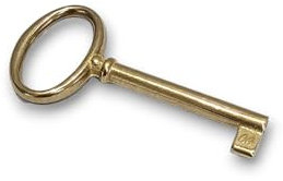 BricoShopping Chiavi Per Mobili In Arte Povera E Armadi Antichi Classici Moderni Chiave Universale In Stile Per Serratura Di Armadio In Ottone Chiave A Mappa Anticata Cassetto (BS0309, Ottone Lucido)