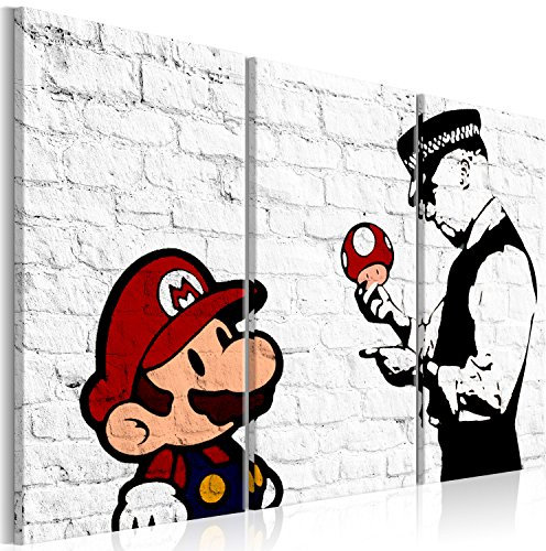 B&D XXL - Akustikbild 135x90 cm Bilder mit Akustikschaumstoff Hochleistungsschallabsorber Schallschutz Leinwandbild XXL 3 tlg Wandbild i-C-0098-b-e
