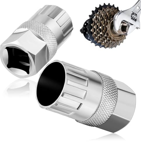 JCUGSBSFahrrad Kassette Werkzeug, Zahnkranzabzieher Zubehör Tool, Kassettenabzieher Ritzelabzieher Fahrrad Zahnkranzabzieher, Werkzeug zum Entfernen von Kassetten & Ritzel, kompatibel mit Sunrace