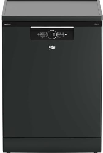 Beko BDFN36540PA 60cm 15 Place Setting Dishwasher - Grey