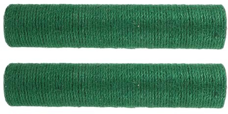 NUOBESTY 2 Stück Sisal Kratzbaum Ersatzpfosten 30cm Natürlicher Sisal Kratzbaum Ersatz für Wohnungskatzen Austauschbare Kratzstämme für Katzenmöbel