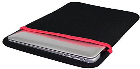 LaoZan neoprene Custodia per tablet Sleeve per Laptop di Neoprene Impermeabile Borsa Per Portatile Borsa da Trasporto per Apple/ipad/Samsung 13 Nero