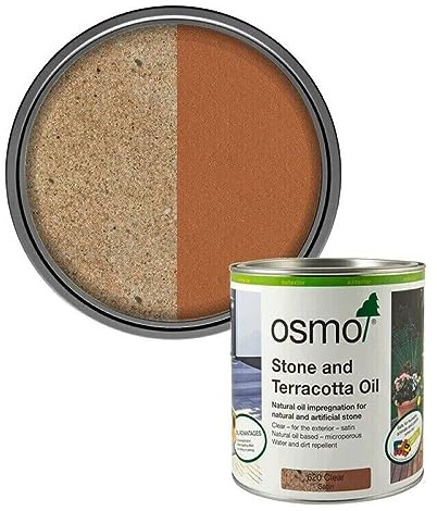 Osmo Stein- und Terrakotta-Außenöl, transparent, satiniert, 620-0,75 Liter