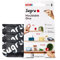 Sugru by tesa - Formbarer Allzweckkleber, 3er-Pack, 3 x 3,5 g, Schwarz - vielseitige Klebeknete - zum Dekorieren, Kleben, Reparieren und für kreative DIY-Anwendungen