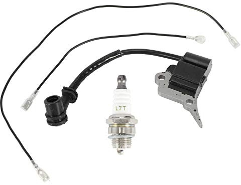 Joyzan Kettensägen-Zündspule, Zündmodul Für Motoranker | Magneto-Zündkerzenunterdrückung Ersatzteile Kettensäge 2500 25CC G2500 Rasenmähermotoren Upgrade-Komponente Wartung Reparatur