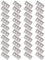 Lot de 40 lames de rechange pour grattoir, grattoir en acier inoxydable lame, métal lames de rechange, pour nettoyage cuisine maison, four, plaque à induction, colle, papier peint, autocollants
