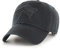 '47 NFL New England Patriots Clean Up Unisex-Baseballkappe, Verstellbarer Riemenverschluss, Einheitsgröße, Team Logo, Farbe Schwarz