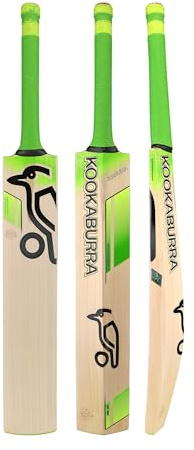 Kahuna Pro Cricket Bat, Short Handle, Lime