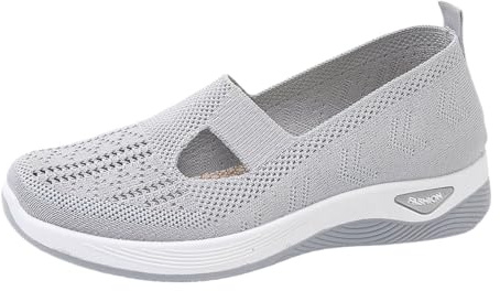 Ortopediska skor damer sommar bekväma diabetiker skor lätta andningsbara sneakers löparskor sneakers breda fötter slide sportskor promenadskor hälsosko mesh tränare