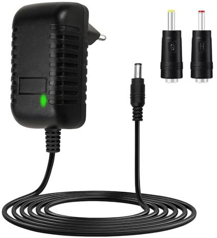 12V Netzteil Adapter, Universal 2A 1.5A 1A 24W AC 100V-240V auf DC 12 Volt