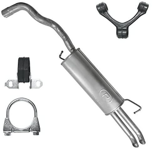POLMOstrow Auspuff für VW Golf 4 IV 1997-2006 | Endtopf, Motoren: 1.9 TDI | Kombi