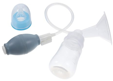 BESTonZON Extractor de Leche Materna Manual de Silicona y Pp, Recipiente Portátil para Lactancia, Práctico y Multifuncional para Madres