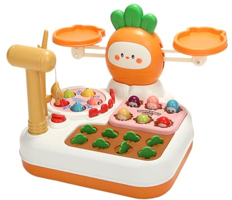 Juego De De Zanahoria Genérico | Actividad Educativa Sensorial - Juguetes de | para, Niños, Niñas, Familias, Profesores, Casa, Escuela y Jardín de Niños