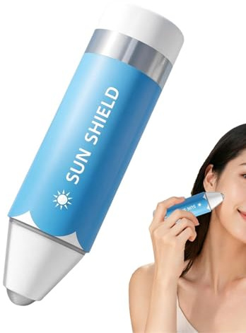 Applicatore solare Roll On Penna Applicatrice Roll On Per Crema | Applicatore Per Burro Corpo per Uso Quotidiano in Bagno, Doccia, Viaggi, Vacanze, Bambini e Adulti