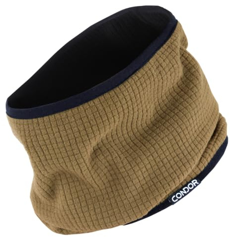 Condor Herren Reversibel Nackenwärmer Braun/Schwarz