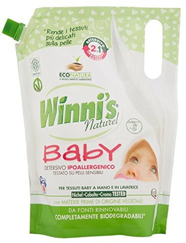 winni' S naturel Reiniger Waschmaschine Baby – 4 Pakete von 800 ml