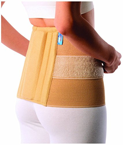 Rückenbandage | Rückenschmerzentlastung | Orthese medizinischer Qualität für chronische Schmerzen im Lendenwirbelbereich und Kreuzschmerzen, Rückenstütze mit Doppelzug - UNISEX