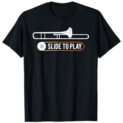 Lustiges Marschkapelle Posaunist Musik Geschenk Posaune T-Shirt