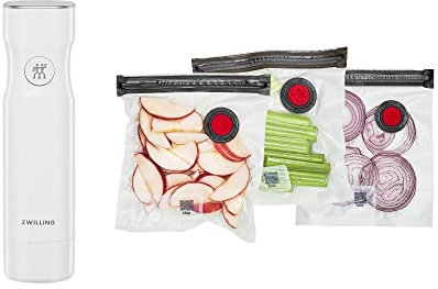 ZWILLING Fresh & Save 4-teiliges Vakuumiergerät, kleines Beutel-Starter-Set