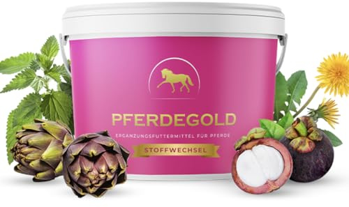 Pferdegold Stoffwechsel 1,5kg - Pferde Pellets mit Wichtigen Nährstoffen | Stoffwechsel-Unterstützung - 100% Natürlich - Made in Germany