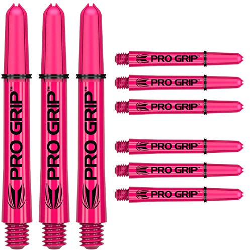 Target - Pro Grip 3er Set - Shaft Pink Short = 34,0mm