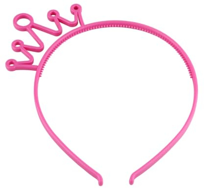 FRCOLOR Kronenstirnband Aus Kunststoff 6 Stück Kinder Haarbügel Für Geburtstagsparty Buntes Haarband Als Haarschmuck Fotorequisite Und Party Zubehör Für Kinder