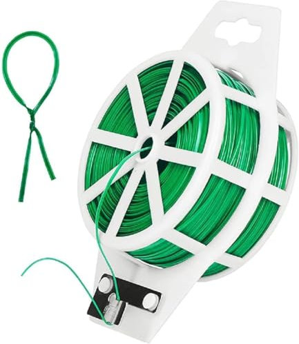 Fil de fer Souple plastifié avec coupe Fil 100 mètres