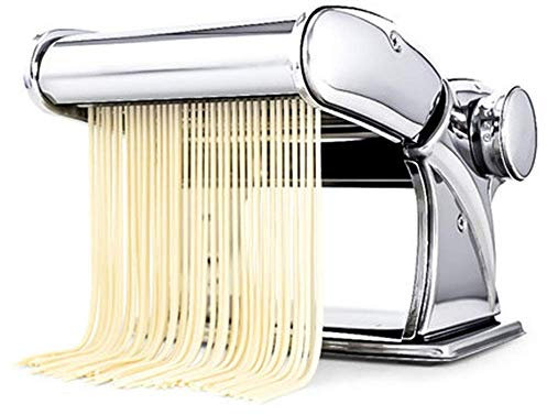 Machine À Nouilles, Machine À Pâtes Manuelle, Machine À Pâtes Maison Tout-En-Un, 7 Réglages D'Épaisseur Pour Fettuccine Fraîche, Spaghetti, Lasagne, Pâte, Rouleau De Presse, Coupe-Nouilles, Fabricati
