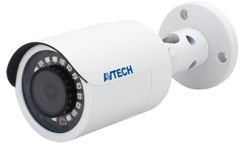 Avtech 634924 Telecamera IP Bullet IR H.265 da 3MP IP67 Rilevamento Basato su AI, DGM3102SCTP Bianco