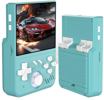 JOYARCH 64G Mini Retro Gaming Console Built-in 20000+Games, 3.5 Inch HD Screen Handheld Game Console with Open Source Linux System & 4000mAh battery