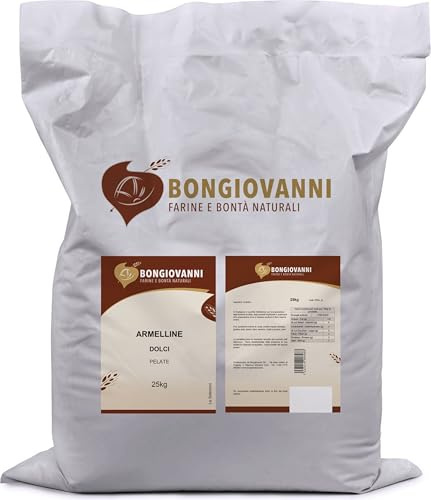 Bongiovanni Bontà Naturali Armelline Dolci Pelate 25Kg