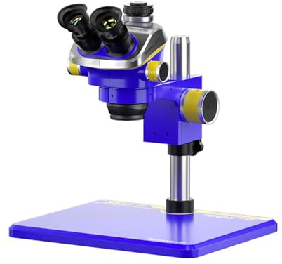 Trinokular-Stereo-Mikroskop, stufenloser Zoom, für Schüler und Anfänger im biologischen Studium