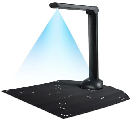 H6 Dokumentenkamera-Buchscanner A3/A4 mit LED-Fülllicht, HD-Scan 16 Megapixeln, hoher Scangeschwindigkeit, Unterstützung for mehrsprachige OCR