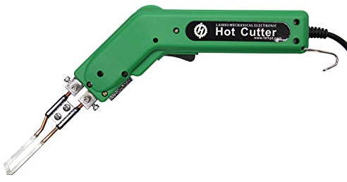 Huanyu LH8 Couteau électrique à chaud 600 ° C pour éponge en tissu et corde en mousse (Couteau droit 220V, 100W + 5cm)