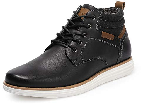 Bruno Marc Botas Vestir Hombre Botines Casual Hombre Clasicos Moto Botas Suela de EVA para Hombre Invierno