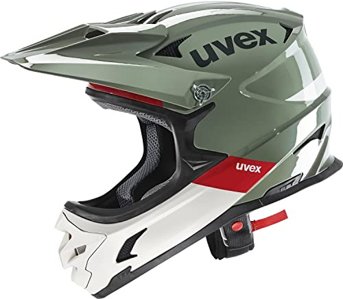 uvex hlmt 10 bike - robuster MTB-Helm für Damen und Herren - vier verfügbare Schalengrößen - optimierte Belüftung - moss green sand - 54-56 cm