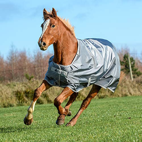 Bucas Smartex Turnout Medium Big Neck 150g - Iron Gate
