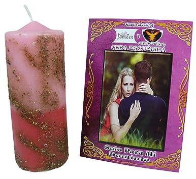 Velón Herbóreo Solo para mí - Ritual místico para el amor verdadero y el control emocional - Las Velas de Mariano