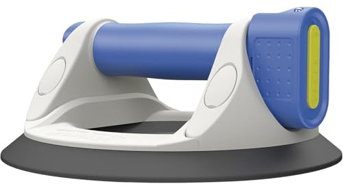 Bohle Batteridriven sugkraft – vakuumlyftare, sug med en knapptryckning med LED-display, upp till 120 kg, plast