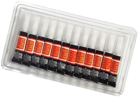 12 Pcs Super Glues Quick Drying Glues Strong Adhesive Easy To Use Multifunction Liquid Glues For Metal Glass