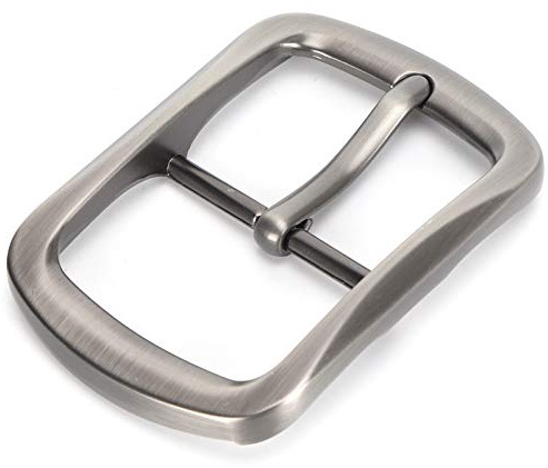 Watris Veiyi Vintage Bältesspänne I Mässing, 5,3 x 7,5 cm (2,1 x 3 tum), Retro Stil, Silverfärgad, Avtagbart Spänne För Väskor Och Läderprodukter