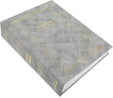 Healifty Álbum de Fotos Familiar con Páginas de Inserción para Bodas Cumpleaños y Único Álbum para Bebés