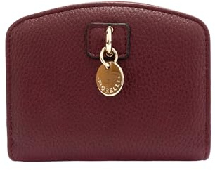 Fiorelli Women's Lucy Coin Purse, Port Red | Full Zip Closure Wallet, 10 Card Slots, Faux Leather