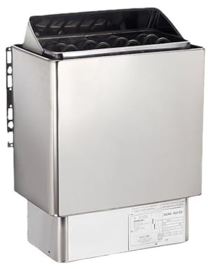 Steam Generator Sauna salle sauna poêle ménage petit acier inoxydable sueur à vapeur chauffage équipement de hammam sec chaudière murale température constante Vapeur Douce(3k/22)