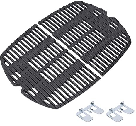 QuliMetal 7645 7583 65811 Cooking Lattice for Weber Q200, Q220, Q260, Q2000 Series, Q2400 Gas Grill, 2 Pack