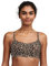 Chantelle SOFTSTRETCH, Padded Bralette, Intimo Invisibile Donna, Multicolore (Leopard Drk Nude), XL-XXL