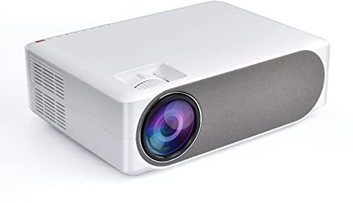 Dr.Lefran WIFI Projector, 120 Screen 1080P HD Performance, Projector 300 LED Projector Compatible With TV Stick, with Synchronize Smartphone Screen, Built-in Android System,Smart version